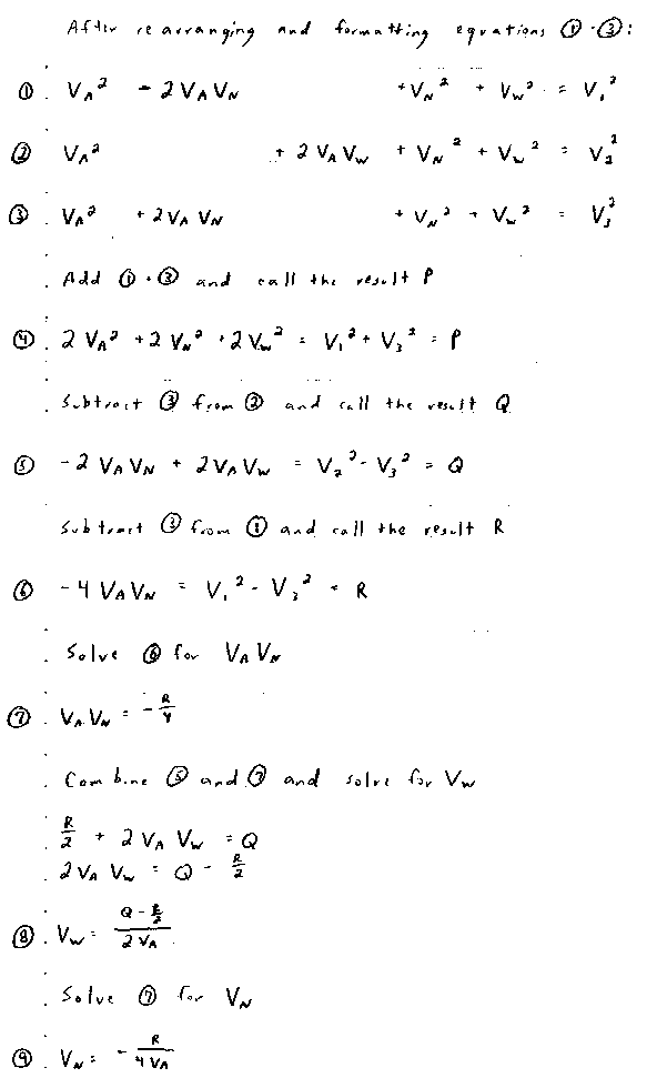 Second page of true airspeed equations